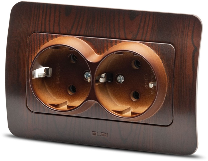 Jazz priza dubla CP, nuc închis, Elbi - imagine 4